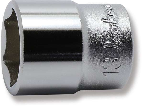 Ko-ken 2400M-14 1/4 Sq. Dr. Socket  14mm 6 point Length 24mm