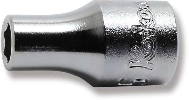 Ko-ken 2400M-5 1/4 Sq. Dr. Socket  5mm 6 point Length 22mm