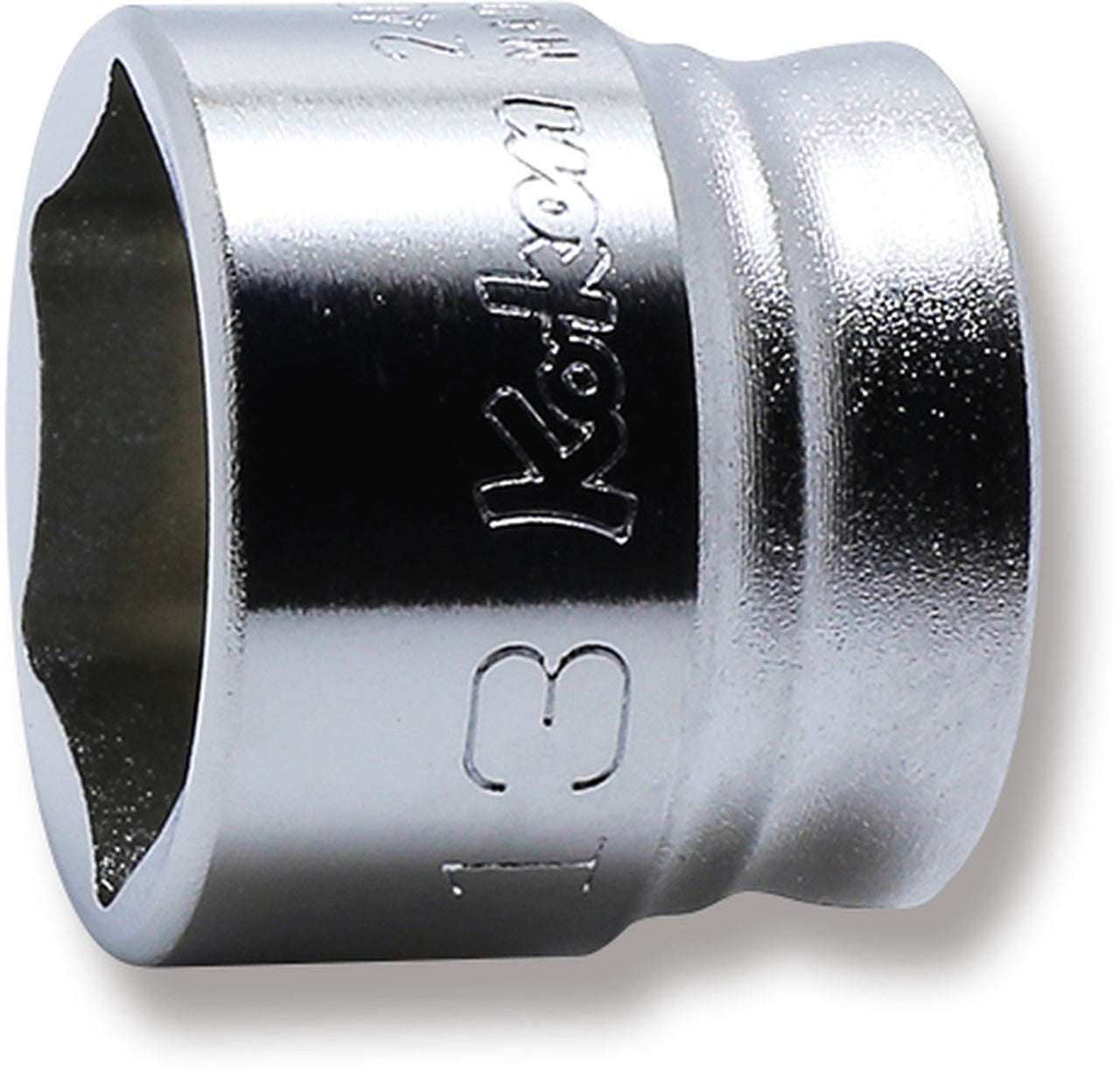 Ko-ken 2400MZ-14 1/4 Sq. Dr. Socket  14mm 6 point Length 15mm Z-series