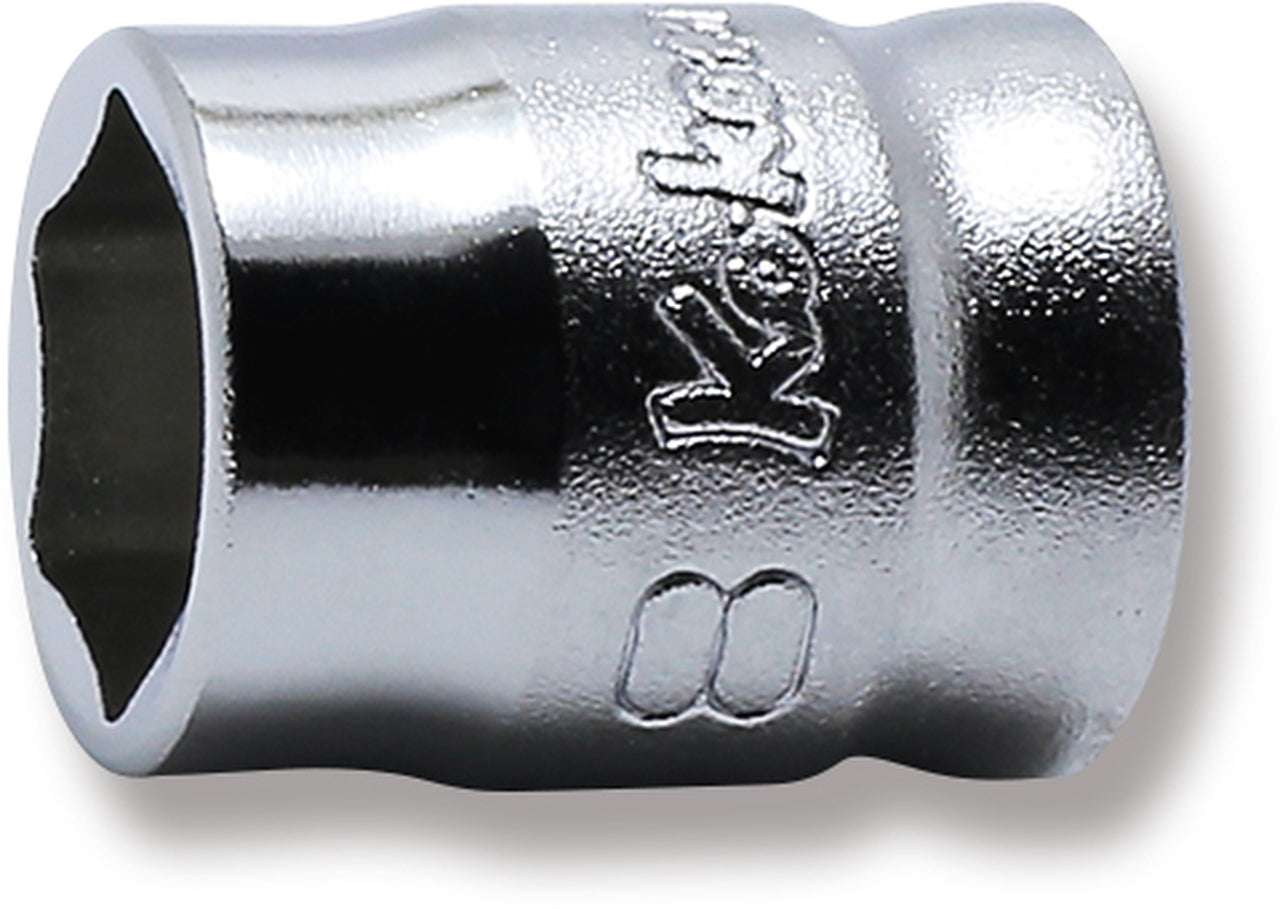 Ko-ken 2400W-0 1/4 Sq. Dr. Socket  BA0 6 point Length 22mm