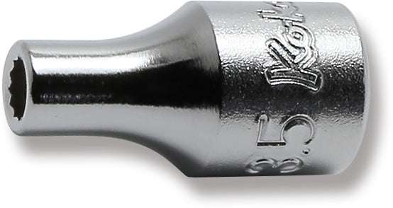Ko-ken 2405M-4 1/4 Sq. Dr. Socket  4mm 12 point Length 22mm Main image