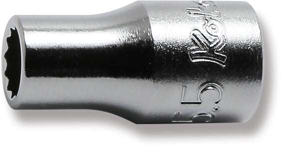 Ko-ken 2405M-6 1/4 Sq. Dr. Socket  6mm 12 point Length 22mm