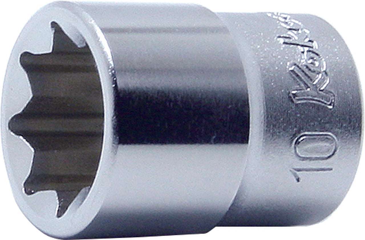 Ko-ken 2415M-8 1/4 Sq. Dr. Socket  8mm Double Square Length 22mm