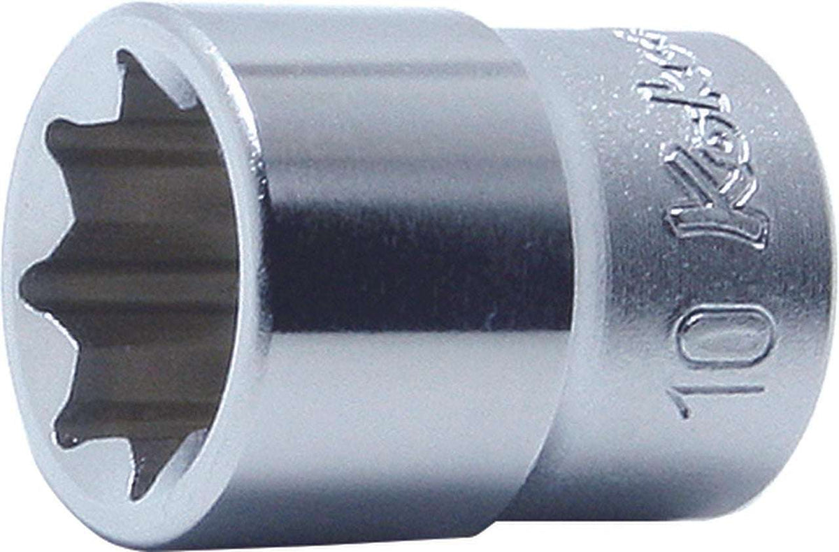 Ko-ken 2425-E10 1/4 Sq. Dr. TORX E10Â® Socket - Length 22mm