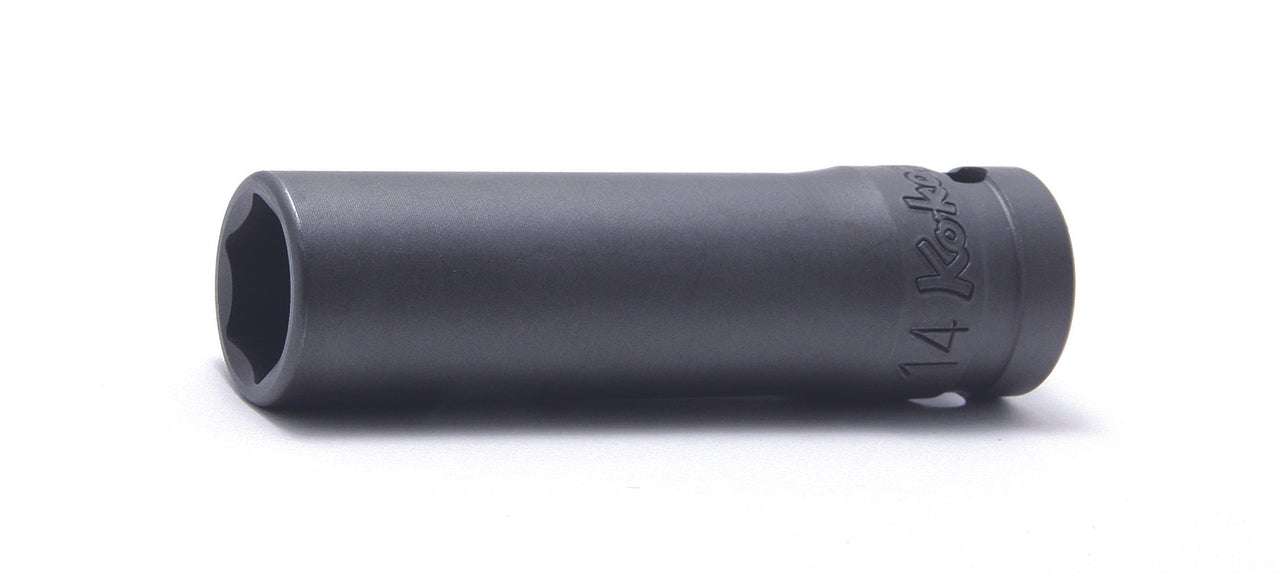 Ko-ken 24300M-21 1/2 Sq. Dr. Socket  21mm 6 point Length 77mm