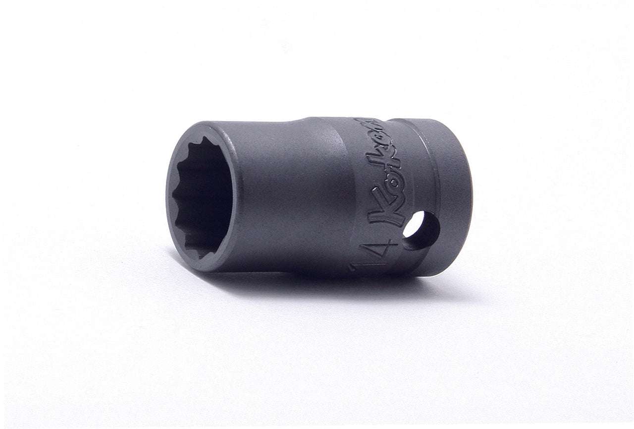 Ko-ken 24405M-19 1/2 Sq. Dr. Socket  19mm 12 point Length 38mm