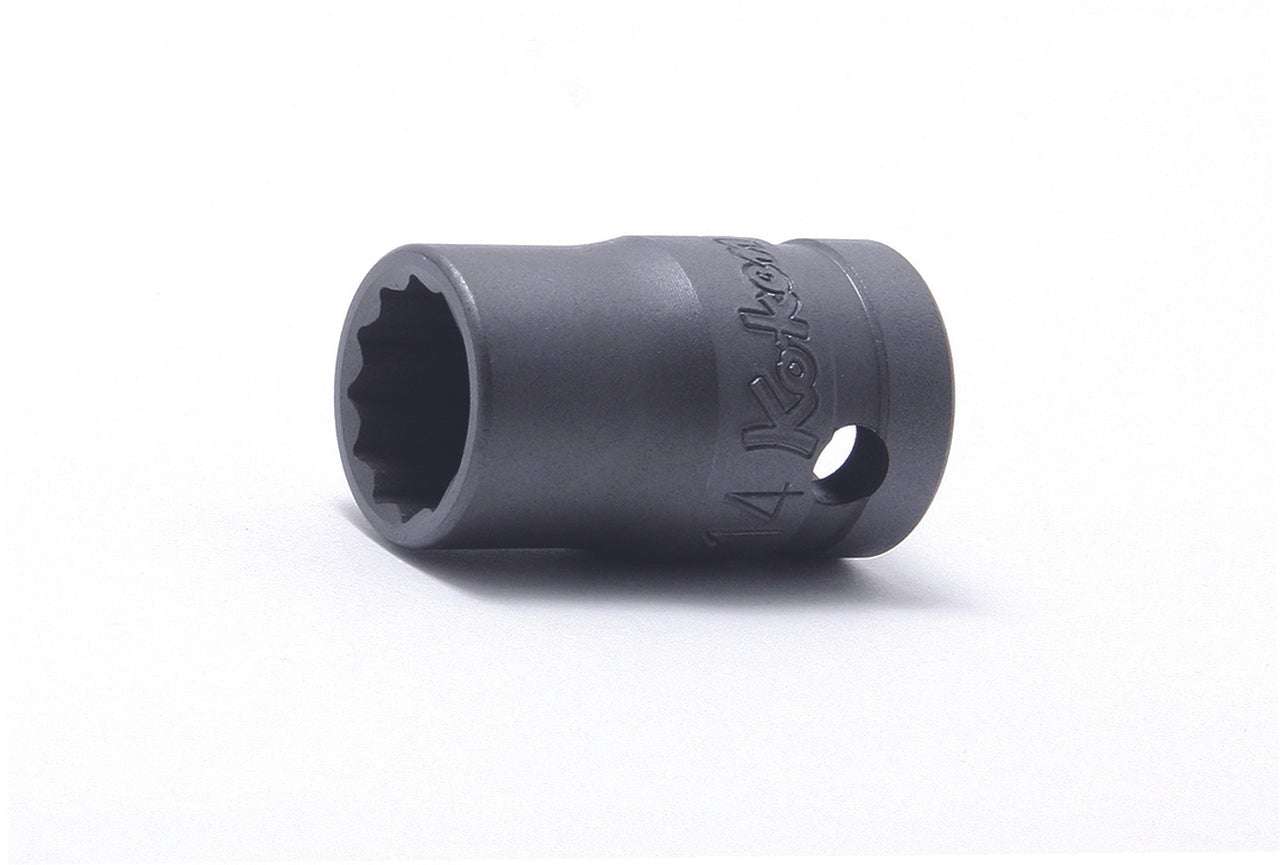 Ko-ken 24405M-17 1/2 Sq. Dr. Socket  17mm 12 point Length 37mm