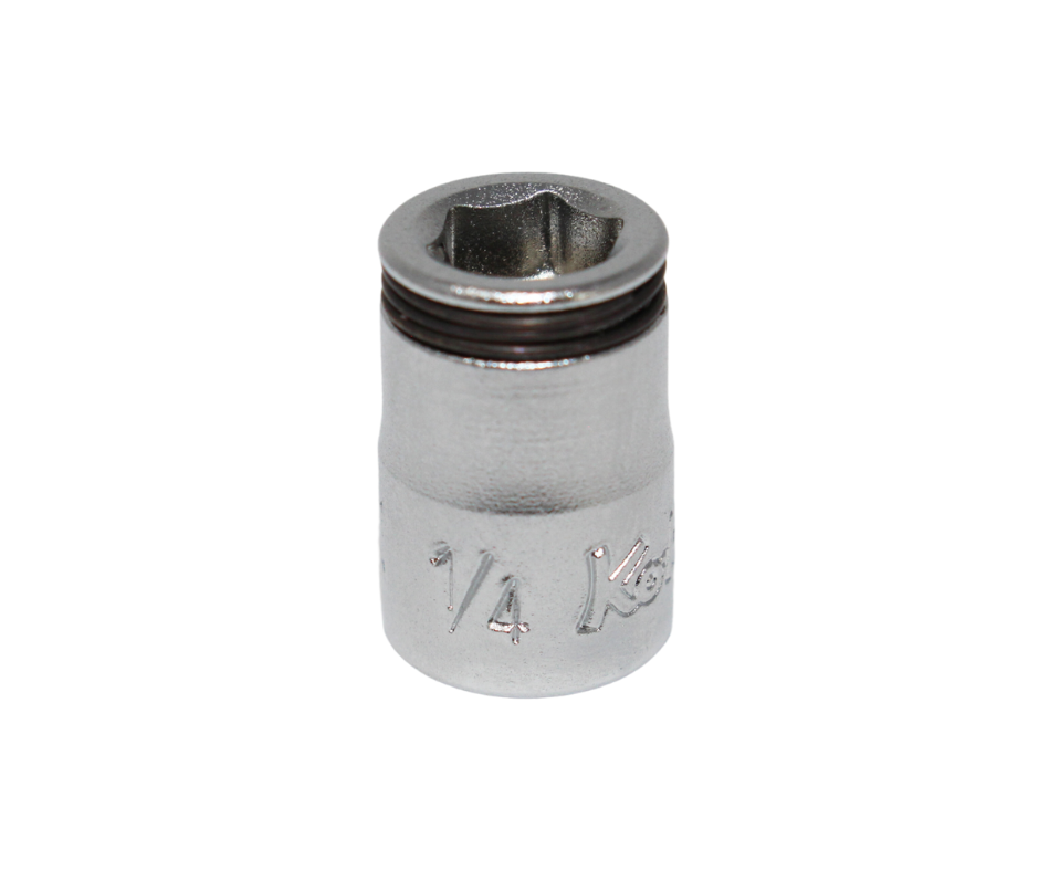 Ko-ken 2450MS-10 1/4 Sq. Dr. Short NUT GRIPÂ® Socket - 10mm