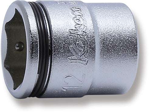 Ko-ken 2450MS-13 1/4 Sq. Dr. Short NUT GRIPÂ® Socket - 13mm
