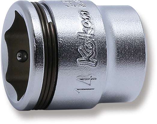 Ko-ken 2450MS-5 1/4 Sq. Dr. Short NUT GRIPÂ® Socket - 5mm