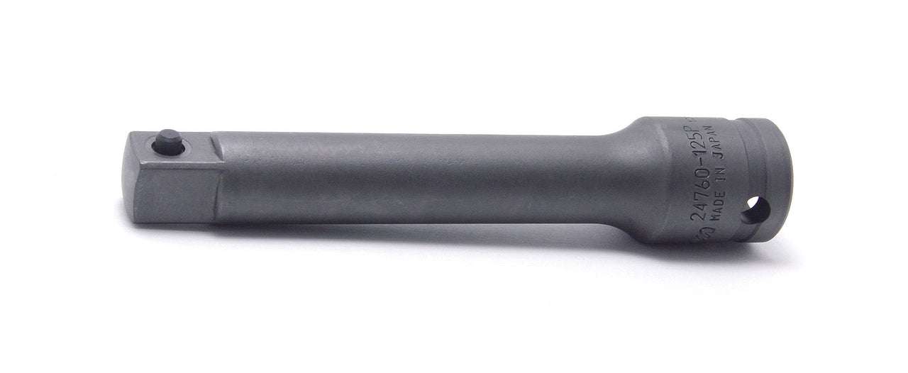 Ko-ken 24760-250P 1/2 Sq. Dr. Extension Bar   Pin Length 250mm