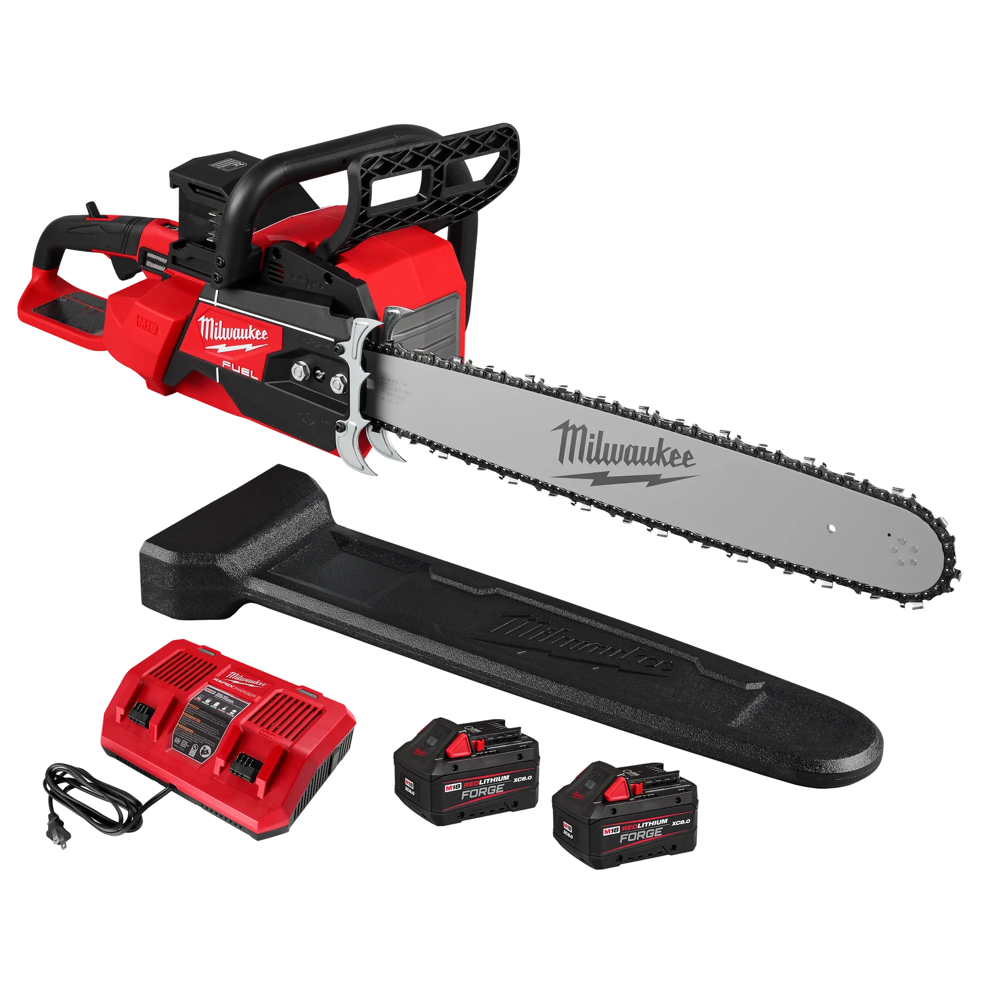Milwaukee Tool M18 FUEL 20 Inch Dual Battery Chainsaw Kit Main image