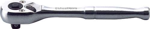 Ko-ken 2753PS 1/4 Sq. Dr. Ratchet Handle  20 teeth Short Length 75mm