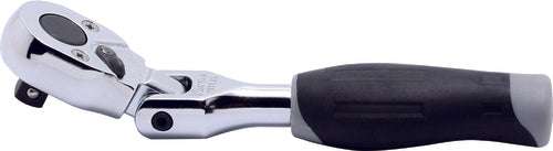 Ko-ken 2774JS-3/8 3/8 Sq. Dr. Ratchet Handle  24 teeth Flexible Head Length 120mm  Plastic Handle