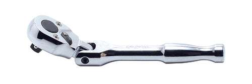 Ko-ken 2774PS-3/8 3/8 Sq. Dr. Ratchet Handle  24 teeth Flexible Head Length 120mm  Polished Handle Main image