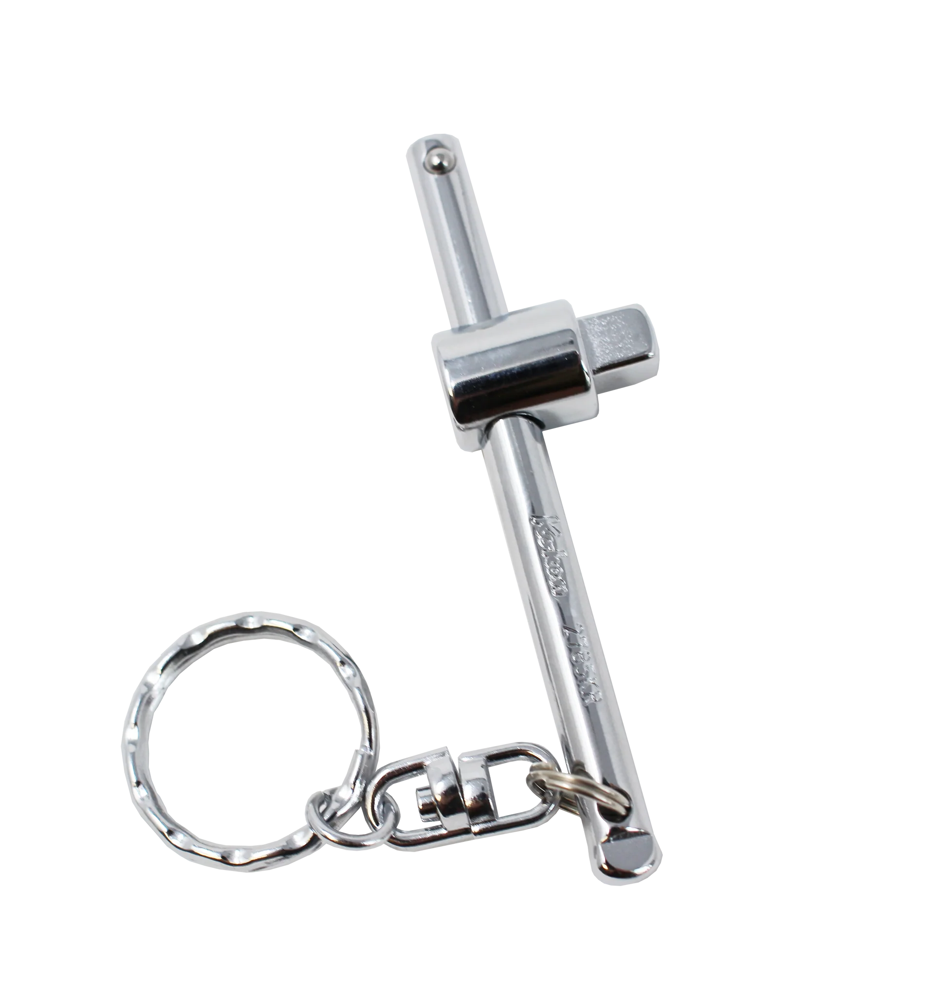 1/4 Sq. Dr. Sliding T Handle Key Ring - Length 75mm Main image
