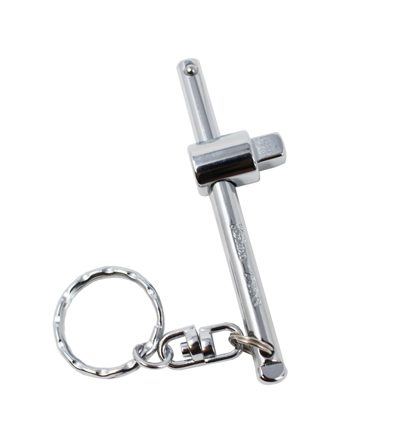 1/4 Sq. Dr. Sliding T Handle Key Ring - Length 75mm Main image