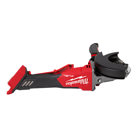Milwaukee Tool M18 FUEL™ 5" Flathead Braking Grinder, Paddle Switch No-Lock