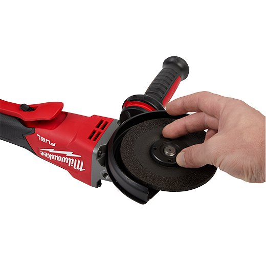 Milwaukee Tool M18 FUEL™ 5" Flathead Braking Grinder, Paddle Switch No-Lock Secondary image