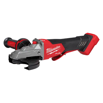 Milwaukee Tool M18 FUEL™ 5" Flathead Braking Grinder, Paddle Switch No-Lock