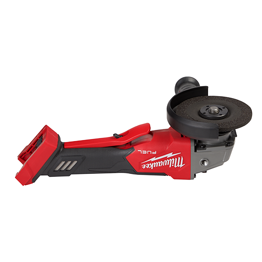 Milwaukee Tool M18 FUEL™ 4-1/2" / 5" Variable Speed Braking Grinder, Paddle Switch No-Lock