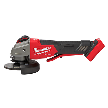 Milwaukee Tool M18 FUEL™ 4-1/2" / 5" Variable Speed Braking Grinder, Paddle Switch No-Lock
