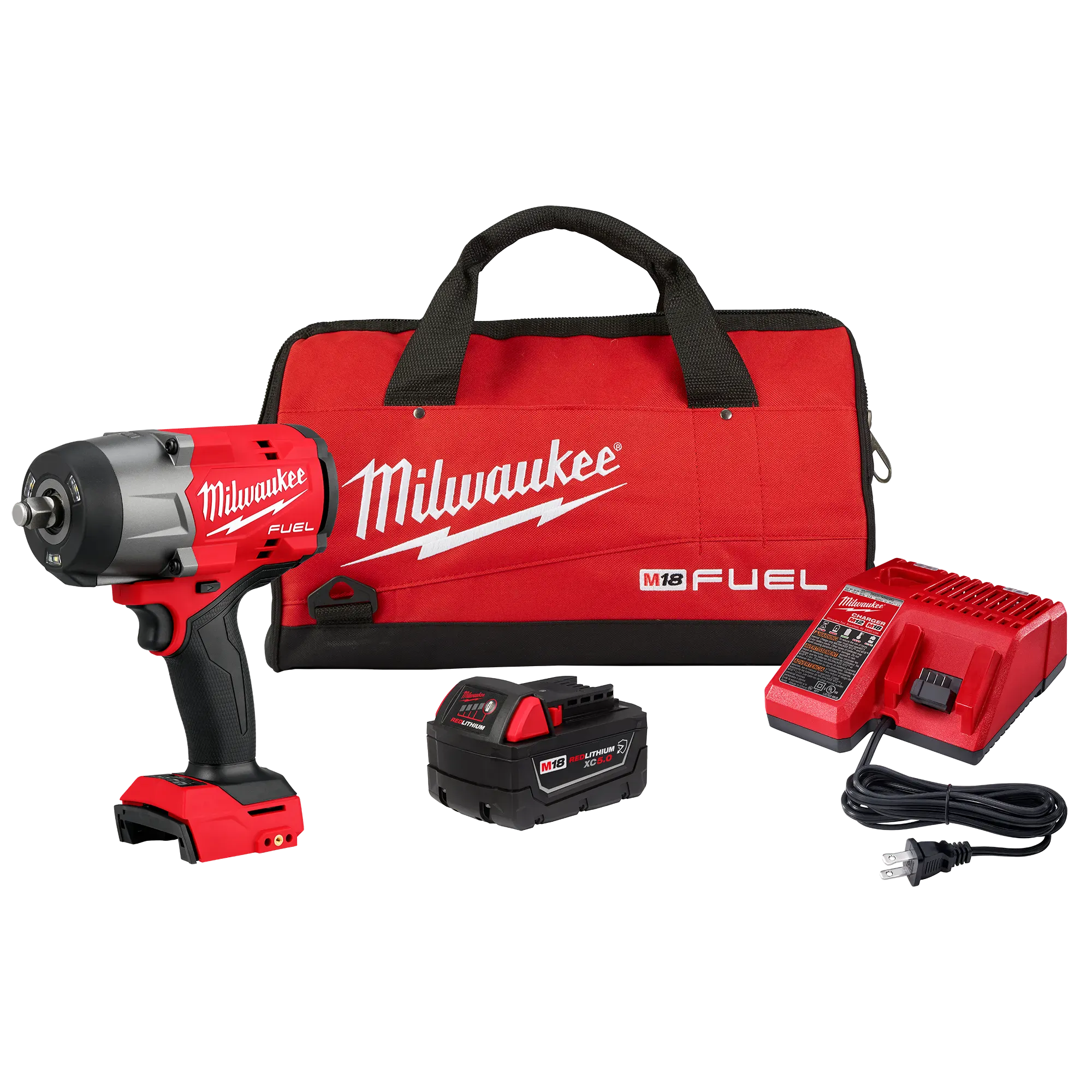 M18 FUEL™ 1/2" High Torque Impact Wrench w/ Friction Ring Kit Main image