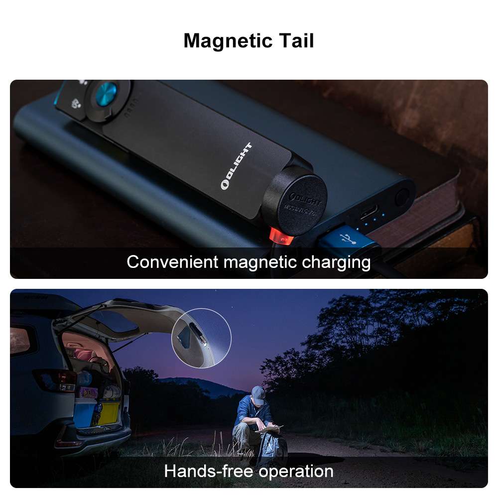 Arkfeld Pro Flat EDC Flashlight with LED Light UV and Laser