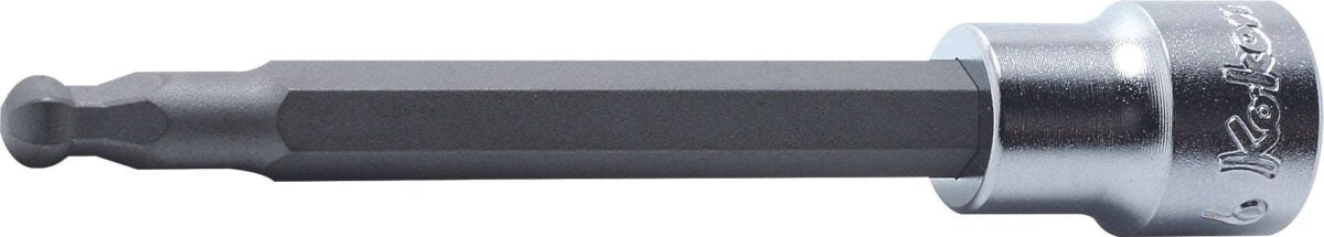 Ko-ken 3011M.120-3 3/8 Sq. Dr. Bit Socket  3mm Ballpoint Hex Length 120mm