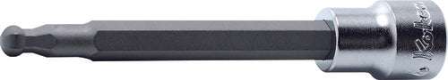 Ko-ken 3011M.120-6 3/8 Sq. Dr. Bit Socket  6mm Ballpoint Hex Length 120mm