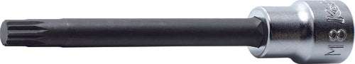 Ko-ken 3020.100-M6 3/8 Sq. Dr. Bit Socket XZN M6 Triple Square Length 100mm