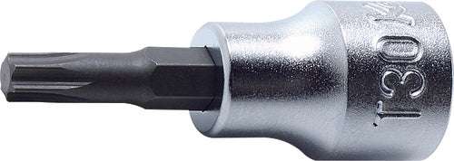 Ko-ken 3025.50-T30H 3/8 Sq. Dr. Tamper-Resistant TORXÂ® T30H Bit Socket - Length 50mm