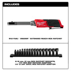 Milwaukee M12 Insider Pass-Thru Ratchet Bundle