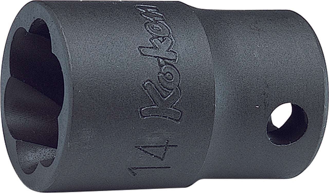 Ko-ken 3127-17 3/8 Sq. Dr. Nut Twister  17mm  Length 35mm