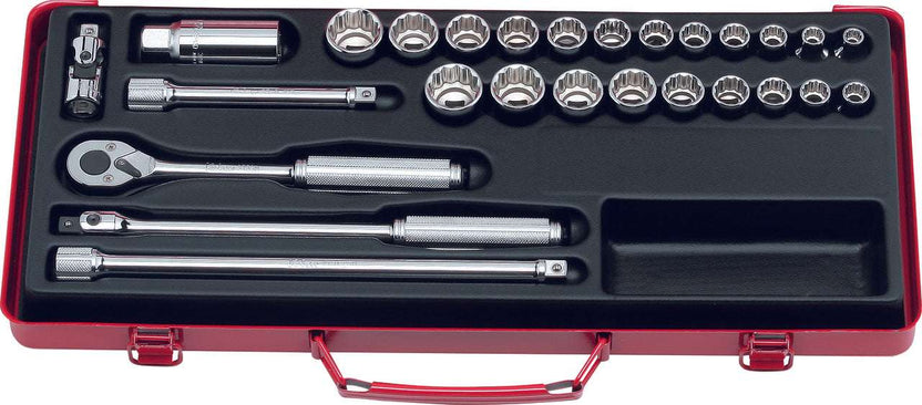 Ko-ken 3206M 3/8 Sq. Dr. Socket set   6, 12 point   21 pieces Main image