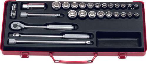 Ko-ken 3206AM 3/8 Sq. Dr. Socket set   12 point   27 pieces Main image