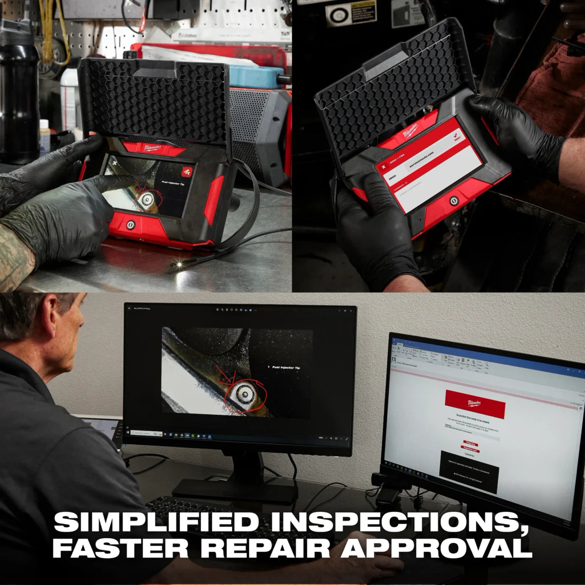 Milwaukee Tool M12 Auto Shop Borescope with Wi-Fi File Sharing