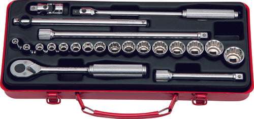 Ko-ken 3215A 3/8 Sq. Dr. 12 point Deep Socket Set - 7 pieces Main image