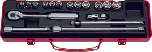 Ko-ken 3252M 3/8 Sq. Dr. Socket set   6, 12 point   15 pieces