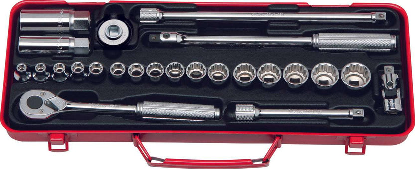 Ko-ken 3275 3/8 Sq. Dr. Socket set   6, 12 point   25 pieces Main image