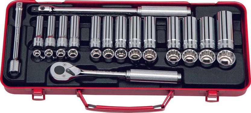 Ko-ken 3277 3/8 Sq. Dr. Socket set   6, 12 point   29 pieces Main image