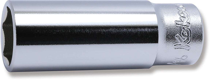 Ko-ken 3300C.180-14 3/8 Sq. Dr. Extension 6-Point Clip Type Spark Plug Socket 14mm Main image