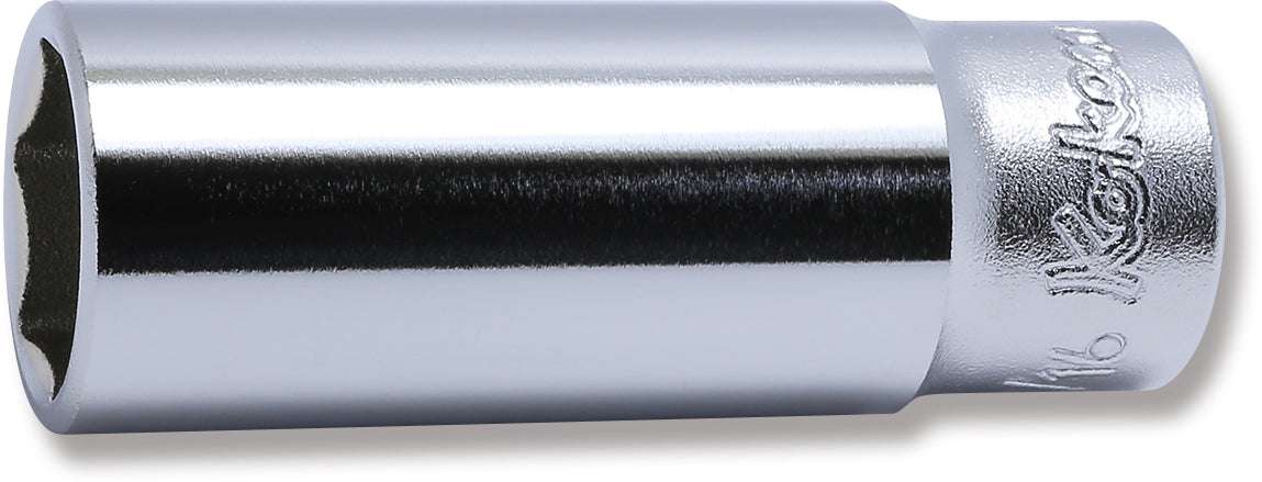Ko-ken 3300C.180-14 3/8 Sq. Dr. Extension 6-Point Clip Type Spark Plug Socket 14mm