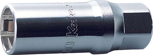 Ko-ken 3300CZ-14 3/8 Sq. Dr. Z-Series 6-Point Clip Type Spark Plug Socket 14mm Main image
