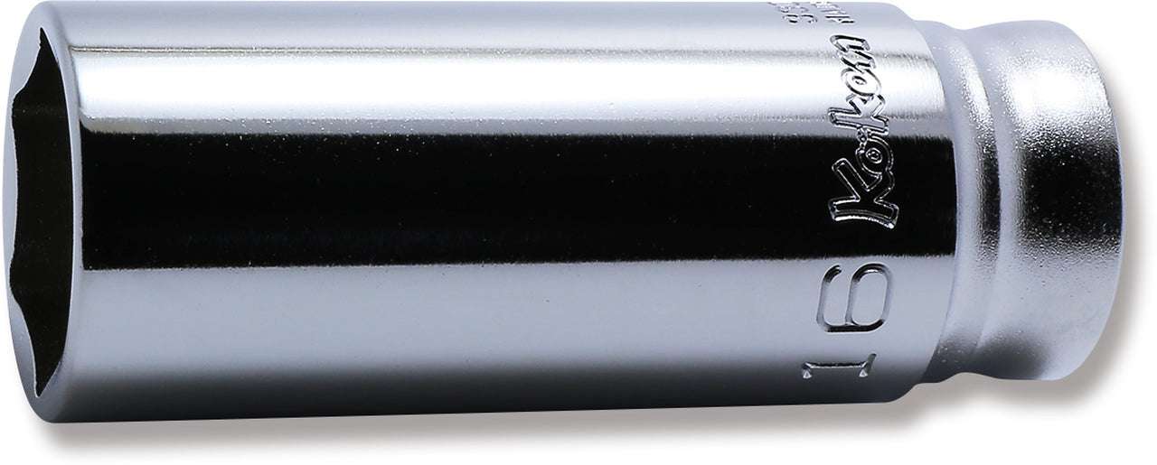 Ko-ken 3300MZ-17 3/8 Sq. Dr. Socket  17mm 6 point Length 55mm Z-series Main image