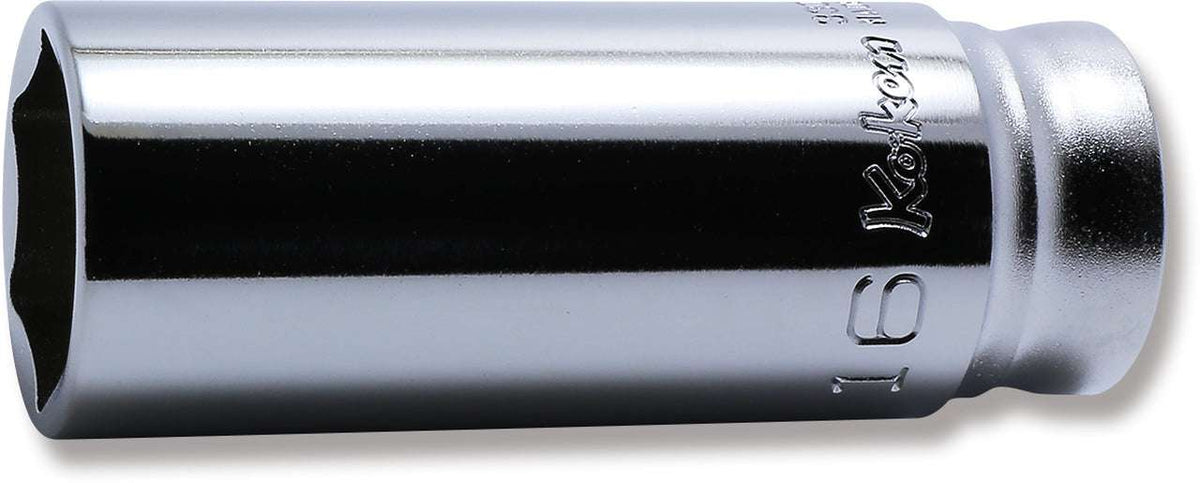 Ko-ken 3300MZ-17 3/8 Sq. Dr. Socket  17mm 6 point Length 55mm Z-series
