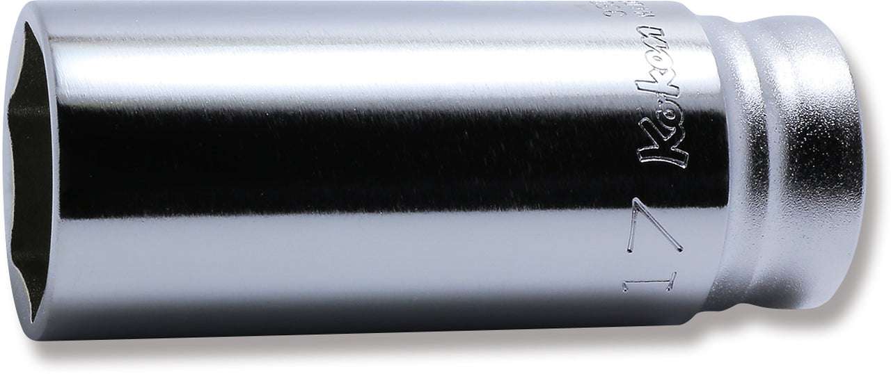 Ko-ken 3300MZ-18 3/8 Sq. Dr. Socket  18mm 6 point Length 55mm Z-series