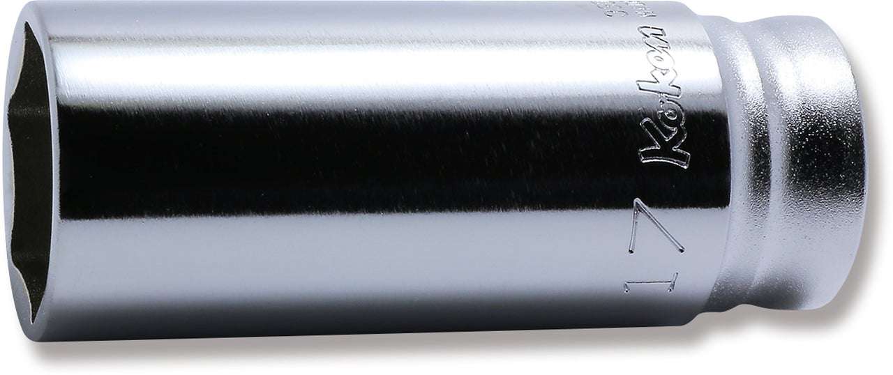 Ko-ken 3300MZ-19 3/8 Sq. Dr. Socket  19mm 6 point Length 55mm Z-series