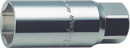 Ko-ken 3300S-20.8 3/8 Sq. Dr. Spark Plug Socket  20.8mm 6 point Length 70mm Rubber