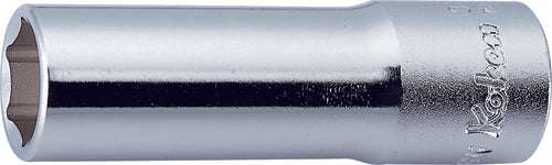 Ko-ken 3300W-1/4 3/8 Sq. Dr. Socket Whitworth 1/4 6 point Length 55mm